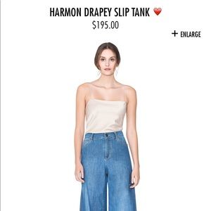 Alice + Olivia Harmon Drapey Silk Top XS
